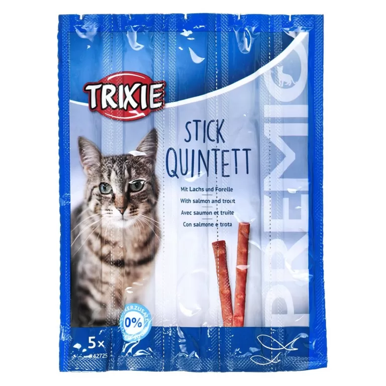 Snack for Cats Trixie TX-42725 5 x 5 g Zalm 25 g