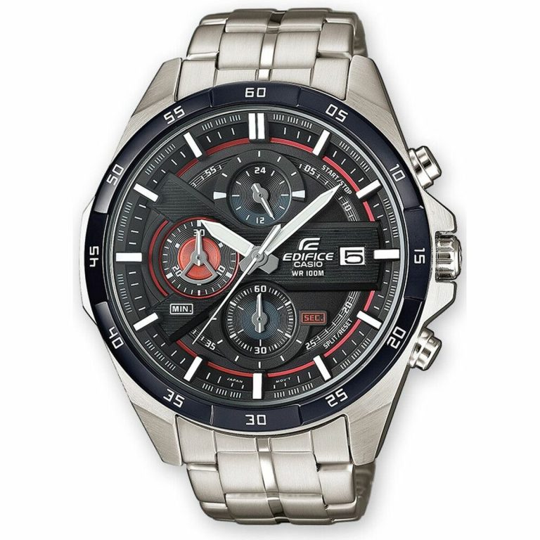 Horloge Heren Casio 556DB-1AVUEF Zwart Zilverkleurig