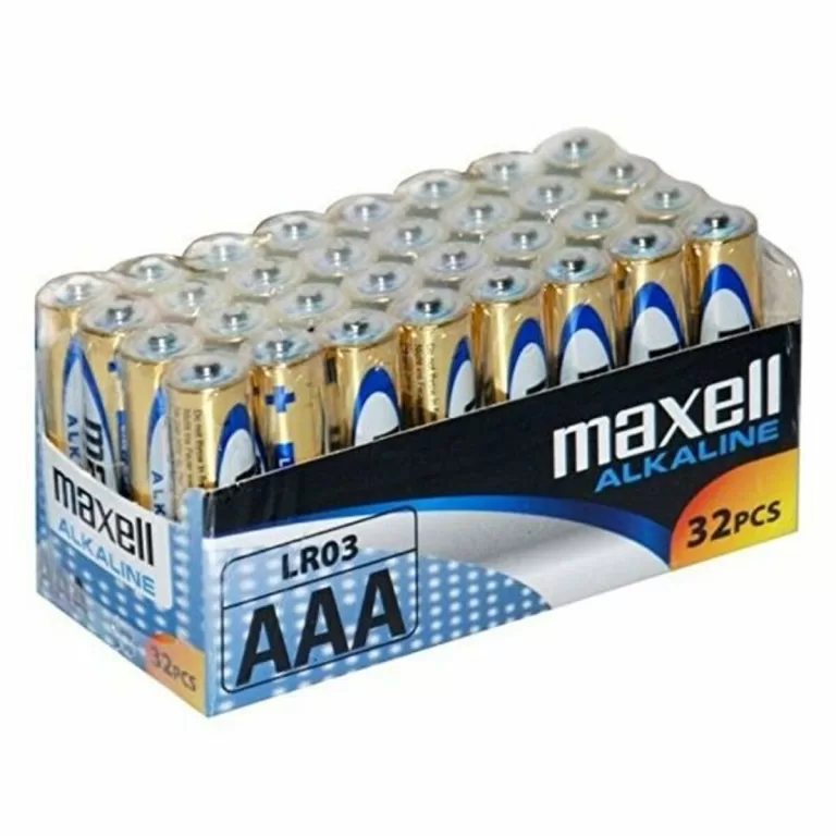 Alkalinebatterijen Maxell LR03 AAA 1.5V (32 pcs)