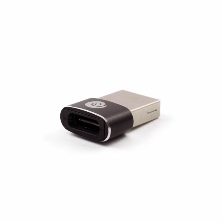 Kabel USB A naar USB C CoolBox COO-ADAPCUC2A Zwart