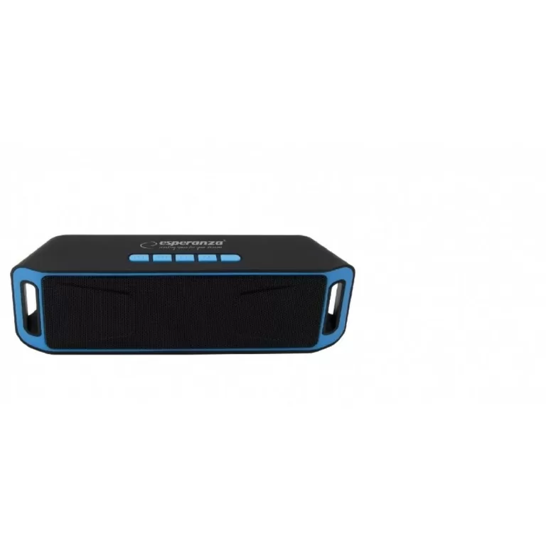 Dankzij de draagbare Bluetooth®-luidsprekers Esperanza EP126KB Zwart Zwart/Blauw