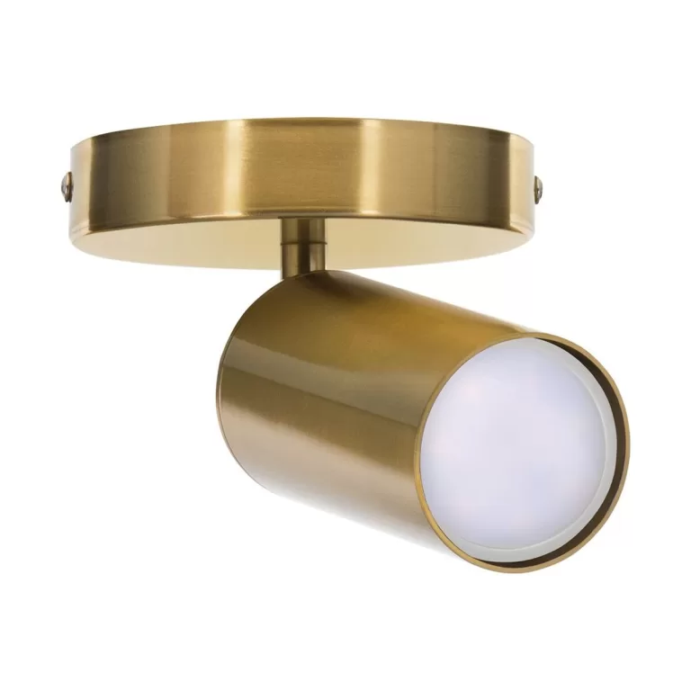 Wandlamp Activejet AJE-SPECTRA 1P Gouden Metaal 40 W