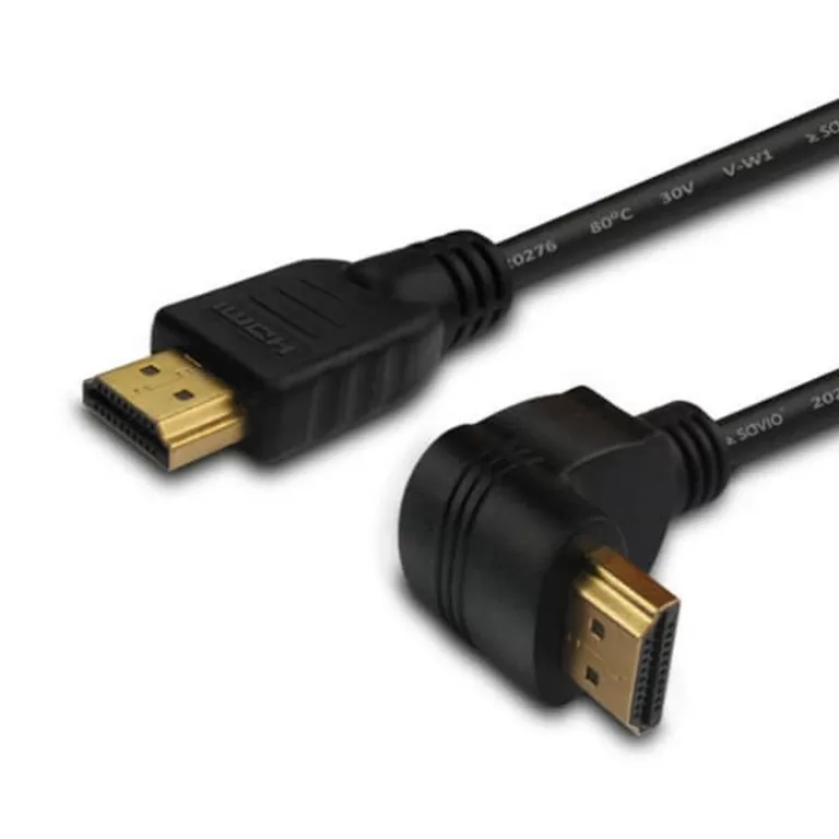 HDMI-Kabel Savio CL-108 Hoek Zwart 1