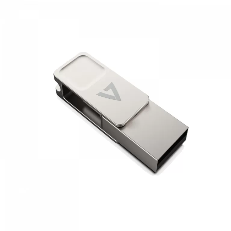 USB stick V7 VF364GTC Zilverkleurig 64 GB