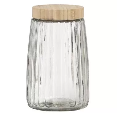 Glazen voorraadpot - Transparant - 1800 ml - Leen Bakker