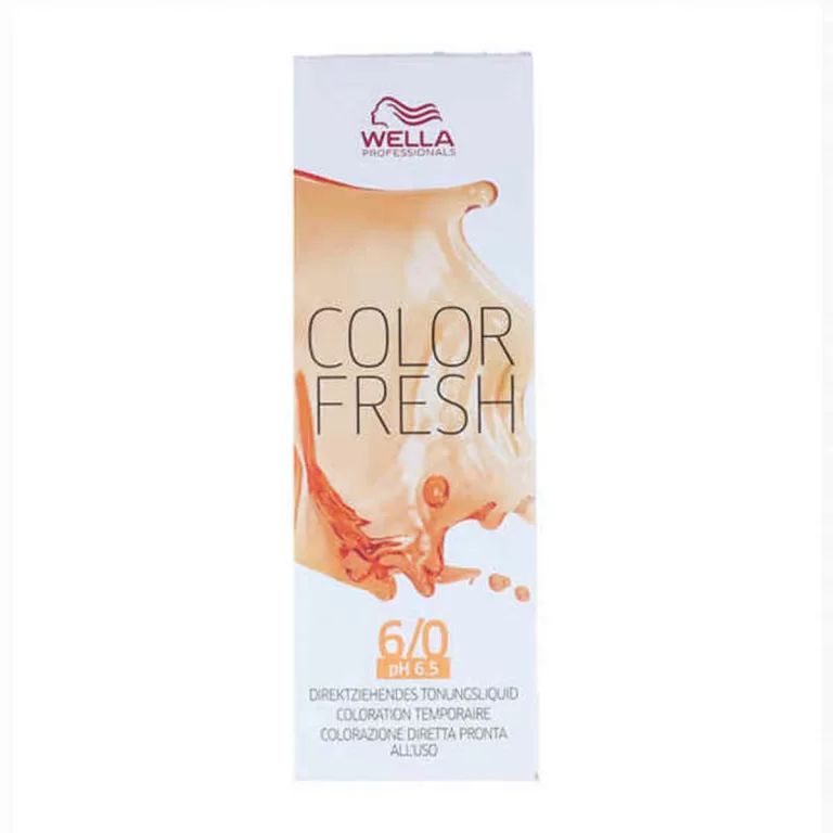 Tijdelijke Kleur Color Fresh Wella Color Fresh Nº 6.0 (75 ml)