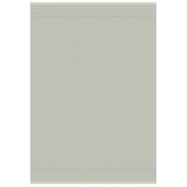 Floorita binnen/buitenvloerkleed Pallino - grijs - 155x230 cm - Leen Bakker