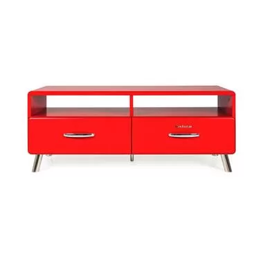 Tenzo tv-meubel Cobra - rood - 46x118x43 cm - Leen Bakker