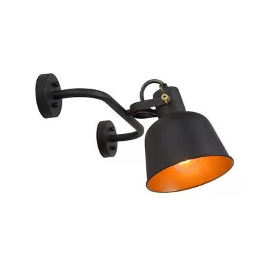 Lucide wandlamp Pia - zwart - 37