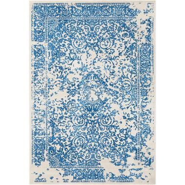 Vloerkleed Williston - blauw - 160x230 cm - Leen Bakker