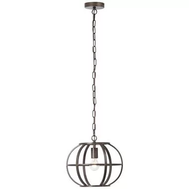 Brilliant hanglamp Basia - zwart - Ø34