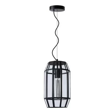 Lucide hanglamp Fern - zwart - Ø 20 cm - Leen Bakker