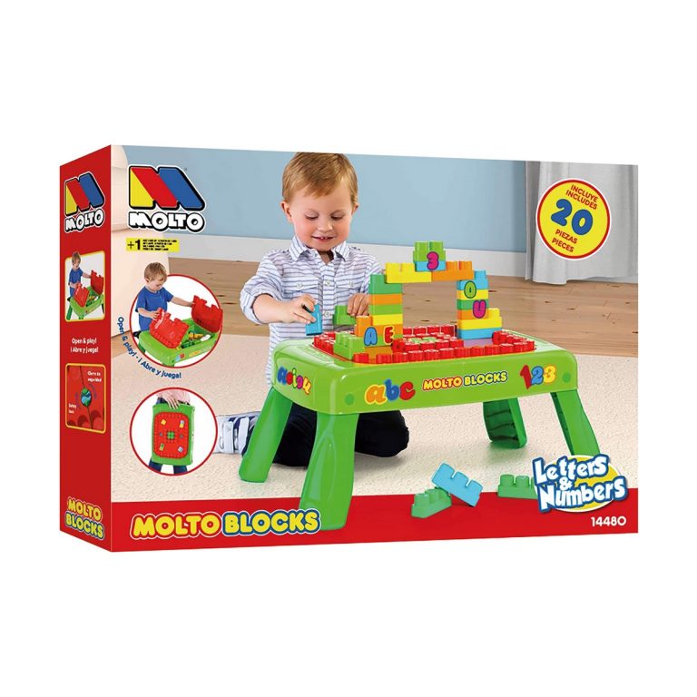 Interactief Speelgoed Moltó Blocks Desk 65 x 28 cm