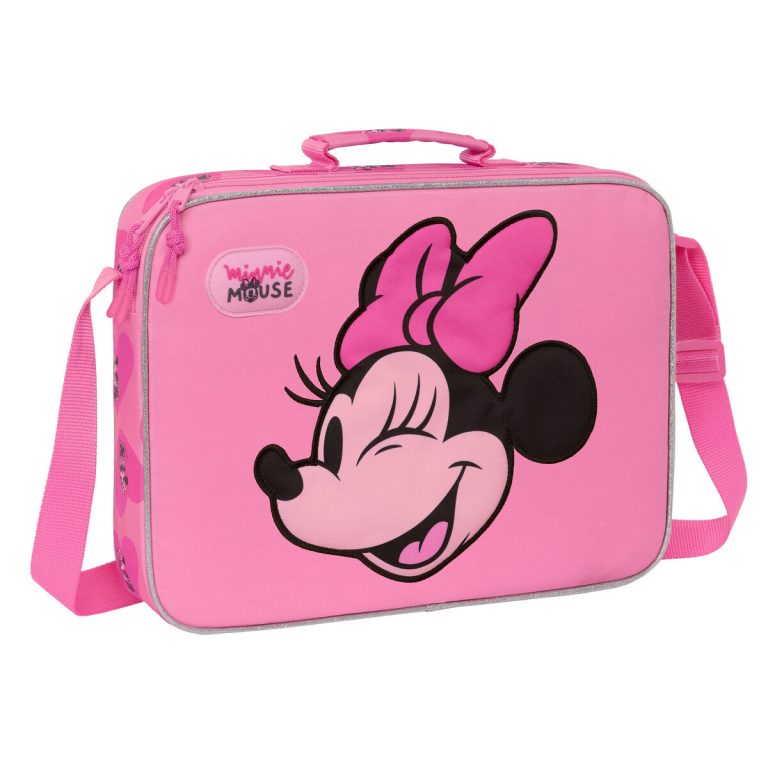 Schooltas Minnie Mouse Loving Roze