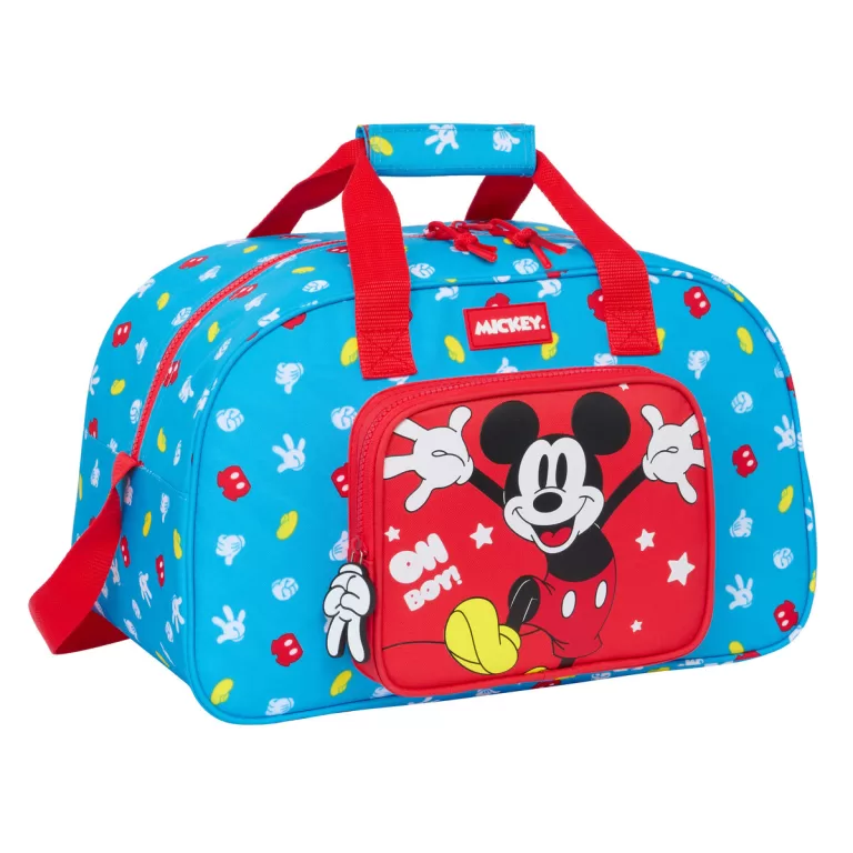 Sporttas Mickey Mouse Clubhouse Fantastic Blauw Rood 40 x 24 x 23 cm