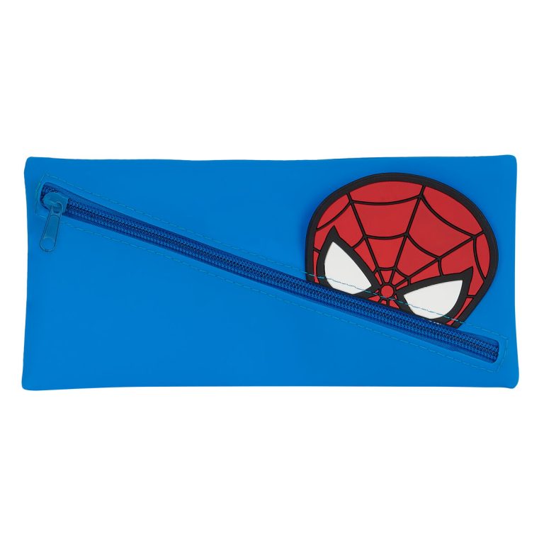 Schoolpennenzak Spider-Man Marineblauw 22 x 11 x 1 cm