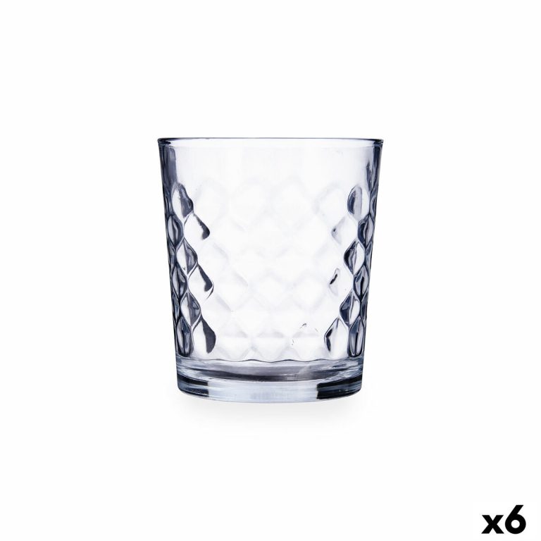 Glas Quid Diamond Urban Transparant Glas 360 ml (6 Stuks)