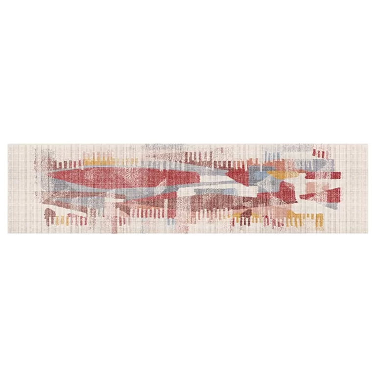 Tapijt DKD Home Decor Verouderde afwerking Polyester Multicolour (60 x 240 x 0