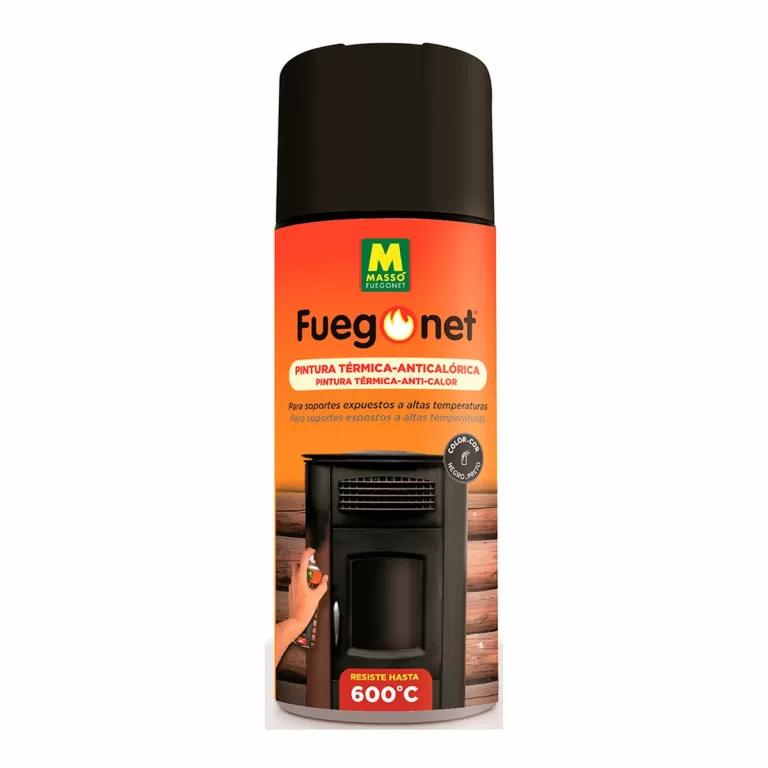Anti-warmteverf Massó Fuegonet Spray Zwart 400 ml