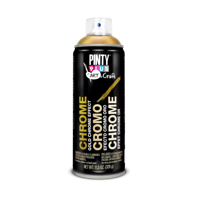 Sprayverf Pintyplus Art & Craft C151 Chroom 400 ml Gouden