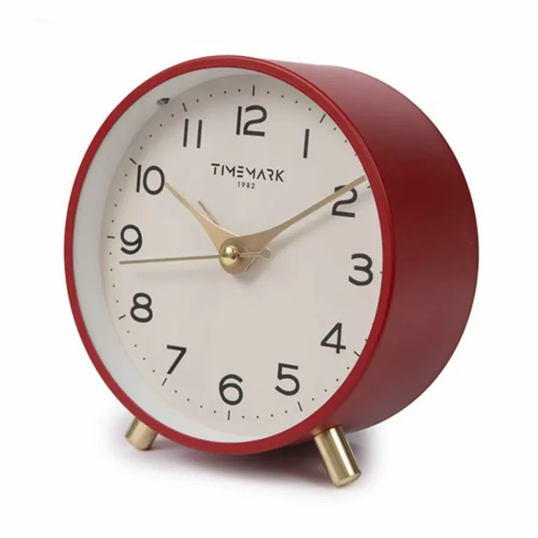 Bordsklocka Timemark Rood Vintage