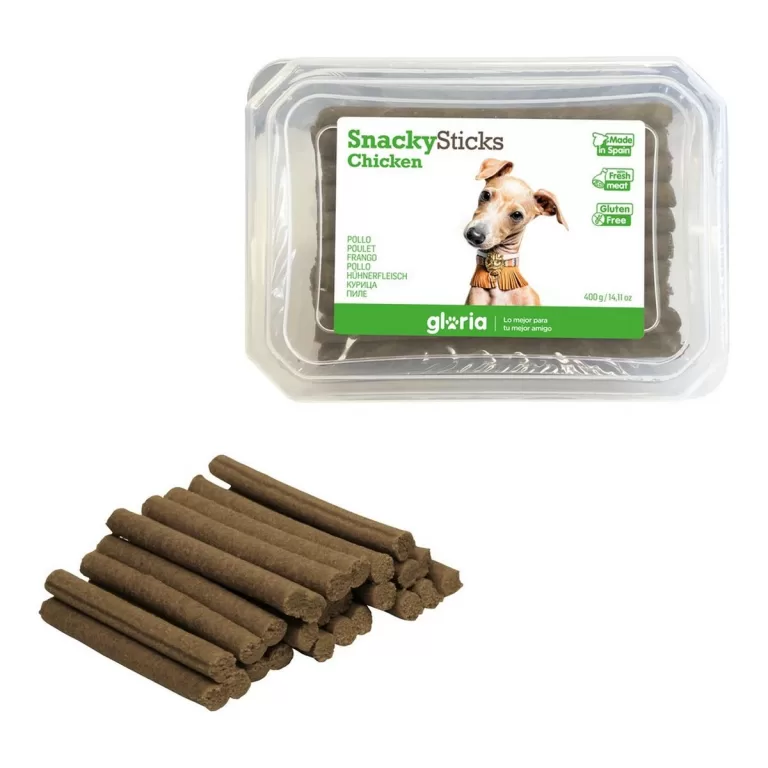 Snack voor honden Gloria Snackys Sticks Kip Sticks (800 g) (800 g)