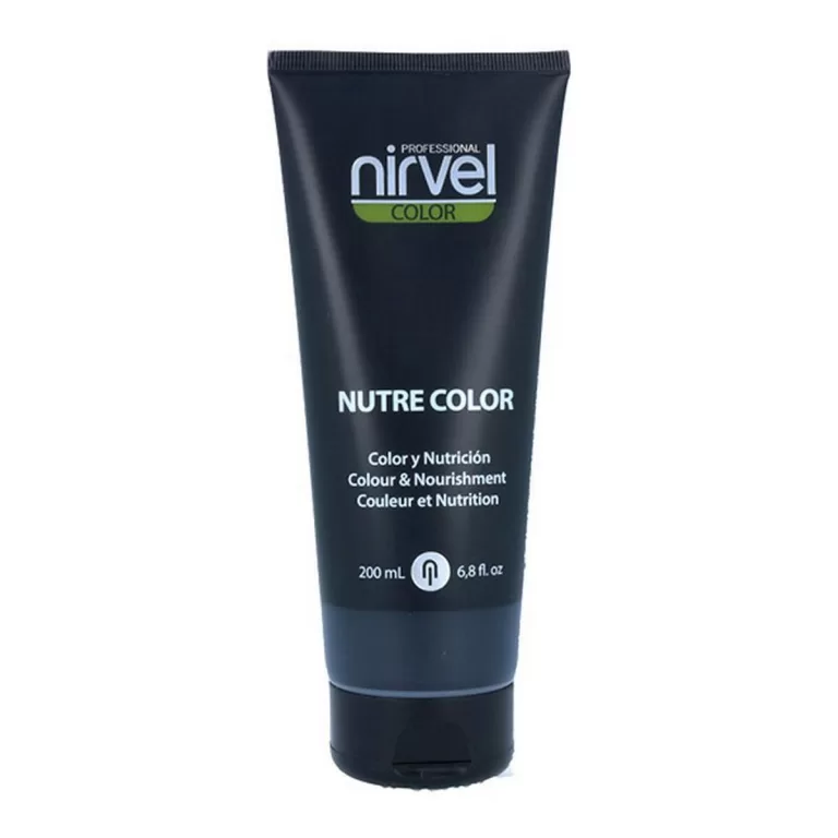 Tijdelijke Kleur Nutre Color Nirvel Color Nutre Zwart (200 ml)