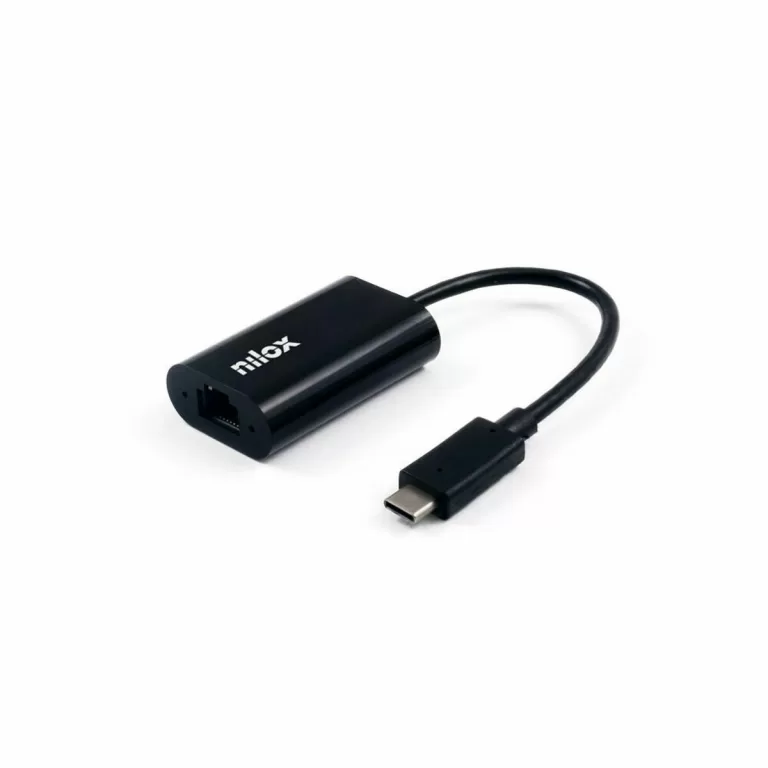 Adapter USB C naar Netwerk RJ45 Nilox NXADAP06