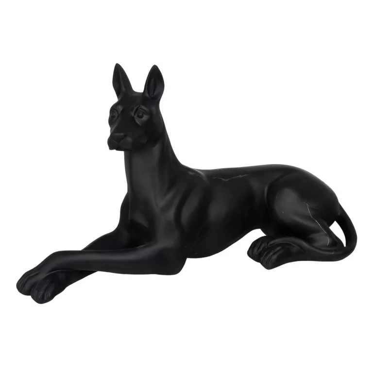 Decoratieve figuren Zwart Hond 37