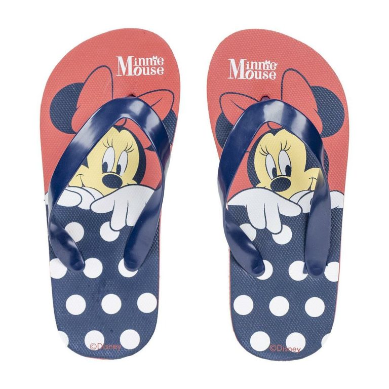 Slippers voor Kinderen Minnie Mouse Rood