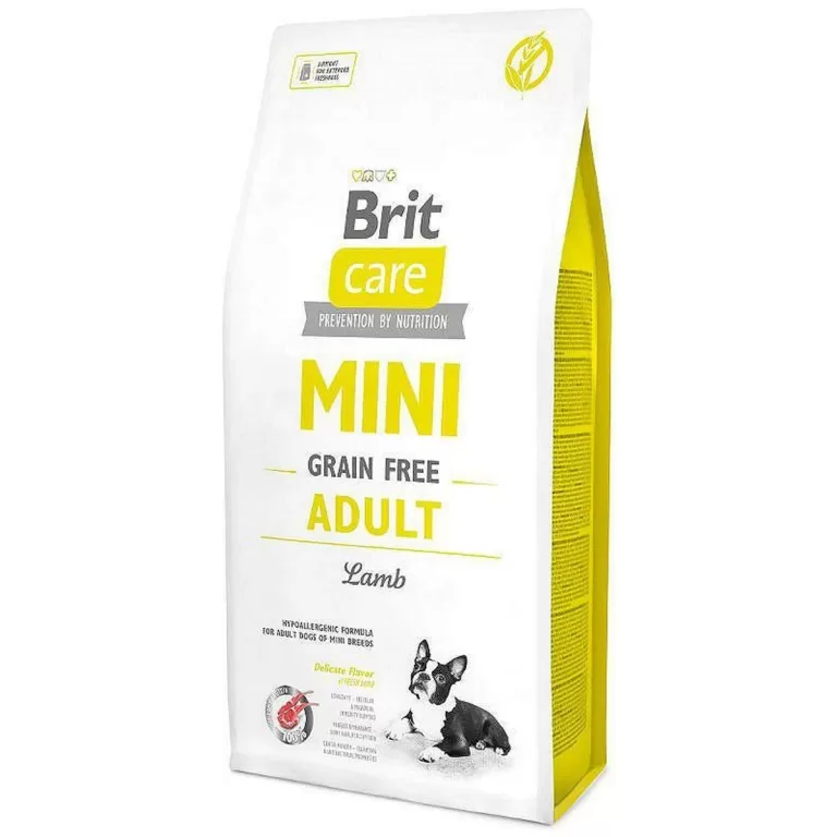 Voer Brit Care Mini Grain Free Volwassen Lam 7 kg