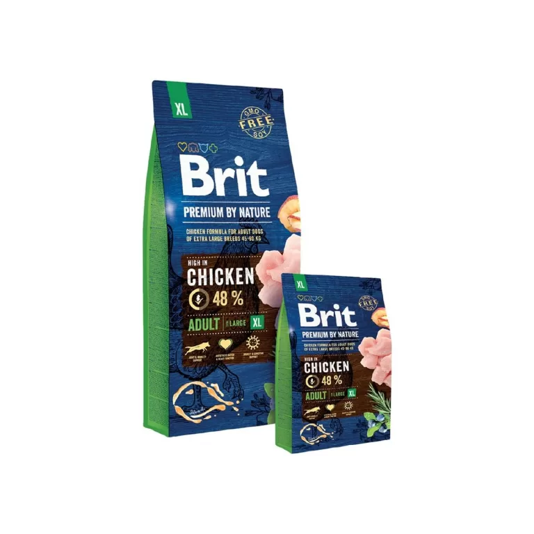 Voer Brit Premium by Nature Adult Volwassen Kip Zalm 15 kg