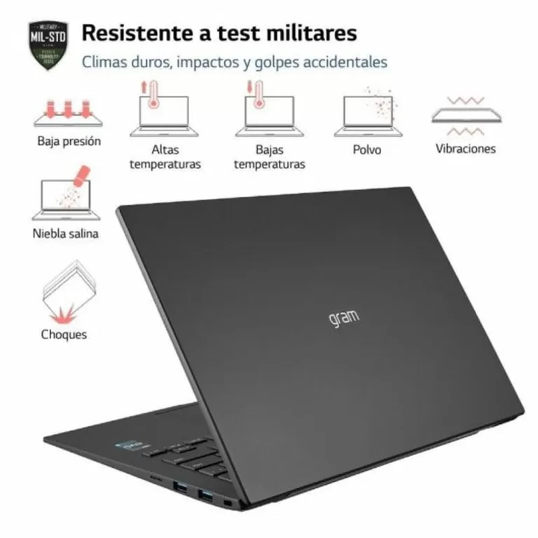 Laptop LG Gram 14Z90R-G.AD75B 14" Intel Core i7-1360P 32 GB RAM 512 GB SSD