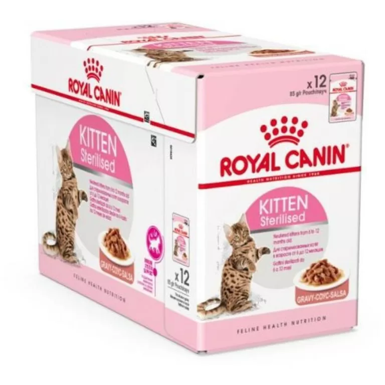 Kattenvoer Royal Canin Sterilised Gravy Kip 12 x 85 g