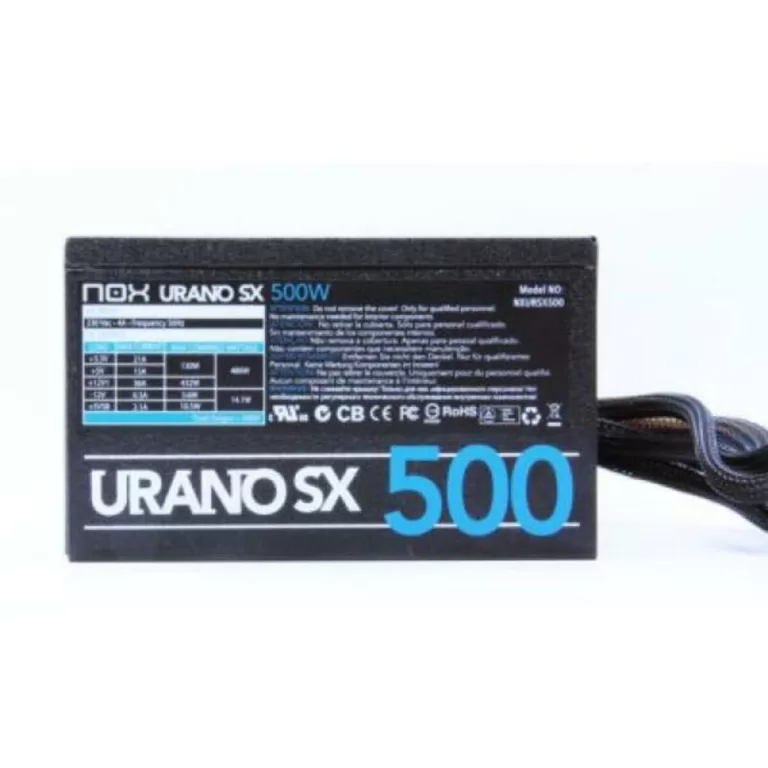 Voedingsbron Nox Urano SX 500 ATX 500W 500 W