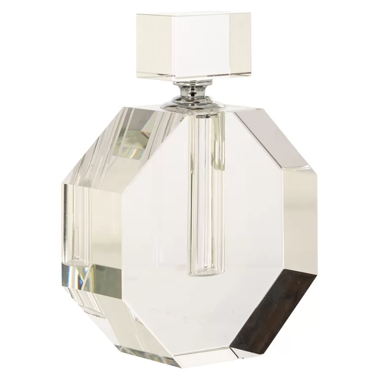 Richmond Ornament Crystal Parfumfles - Transparant | Flickmyhouse