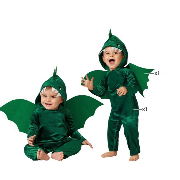 Kostuums voor Baby's Draak Groen