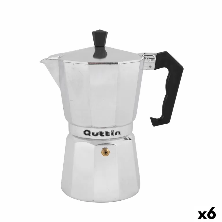 Italiaanse Koffiepot Quttin 6 Kopjes (6 Stuks)