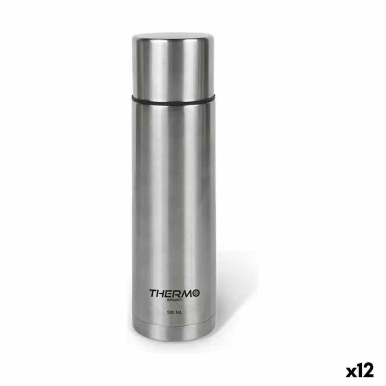 Reisthermosfles ThermoSport Roestvrij staal 500 ml (12 Stuks)
