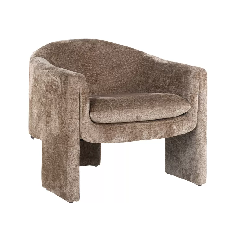 Richmond Fauteuil Charmaine Chenille - Taupe | Flickmyhouse