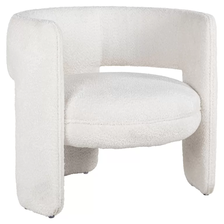 Richmond Fauteuil Lima Teddy - Wit | Flickmyhouse