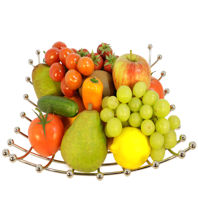 RVS fruit decoratieschaal | Flickmyhouse marketplace