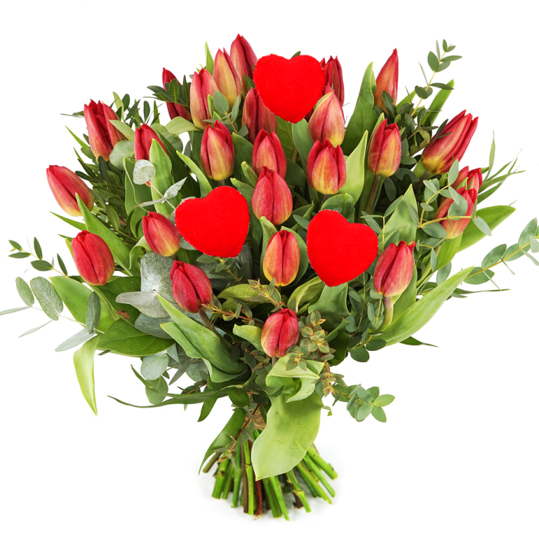 Valentijn tulpen bezorgen | Flickmyhouse marketplace