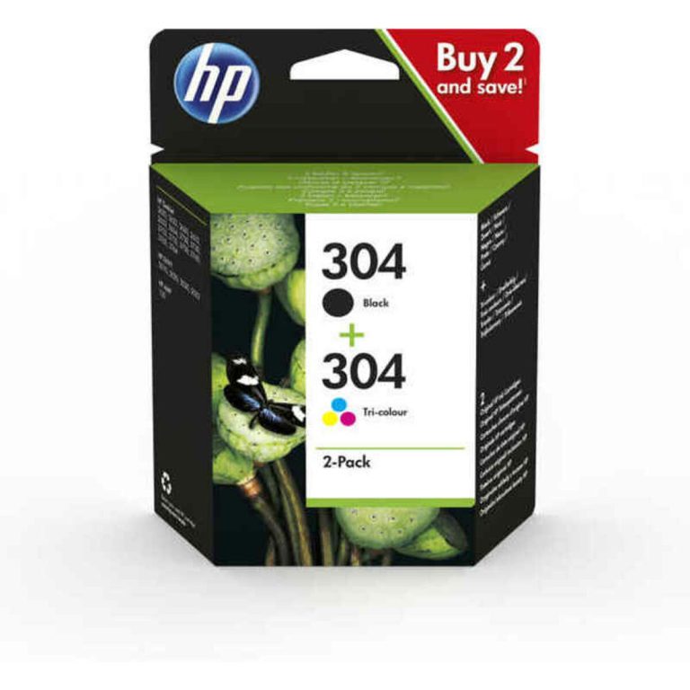 Originele inkt cartridge HP 304 Zwart Multicolour