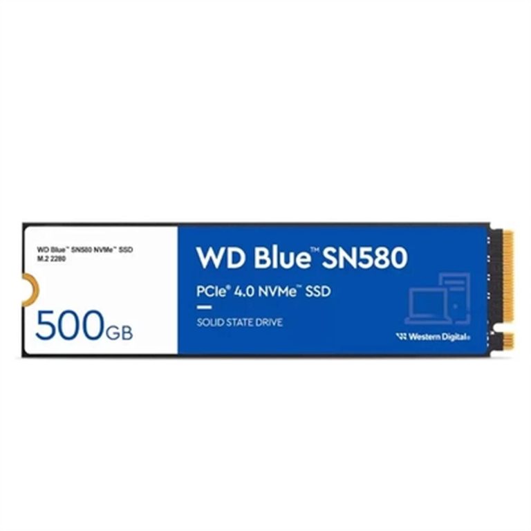Hard Drive Western Digital Blue SN580 500 GB SSD
