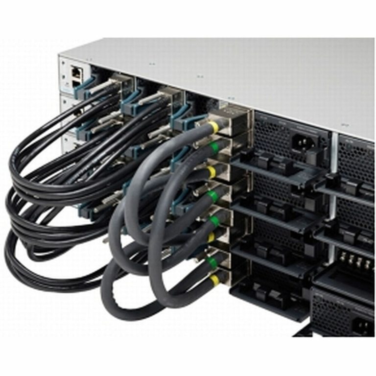Stevige UTP-netwerkkabel categorie 6 CISCO STACK-T1-50CM= Zwart 50 cm