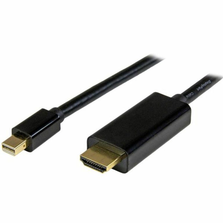 DisplayPort naar HDMI Kabel Startech MDP2HDMM1MB 4K Ultra HD Zwart 1 m