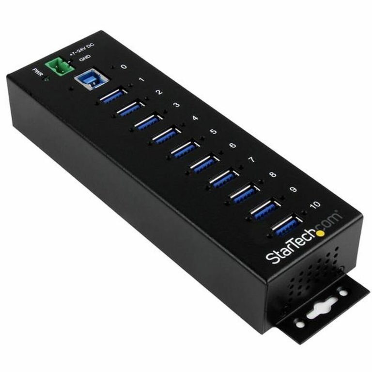 Hub USB Startech ST1030USBM           Zwart