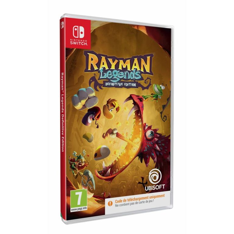 Videogame voor Switch Ubisoft Rayman Legends Definitive Edition Downloadcode