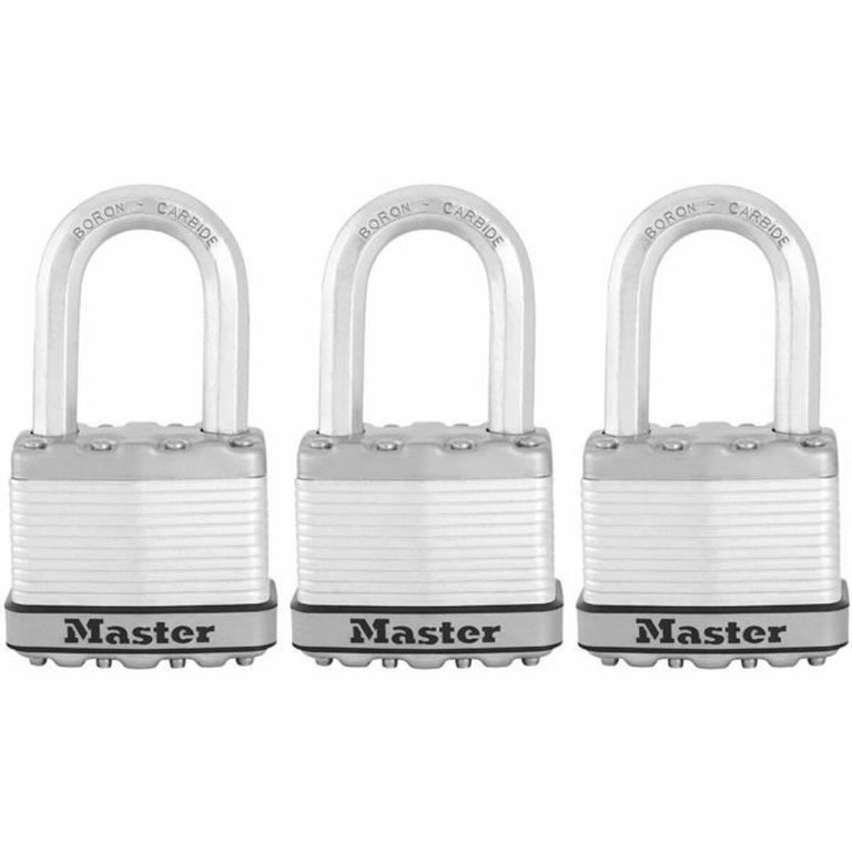 Sleutelslot Master Lock (3 Stuks)